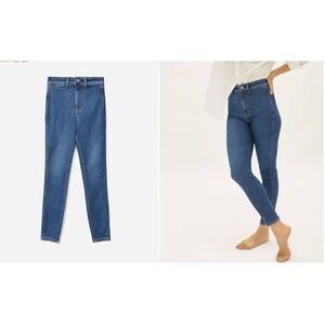 NWT Everlane The Way-High‎ Skinny Jean Mid Blue Organic Cotton Size 28 Regular